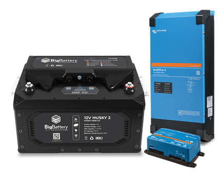 12V HUSKY 2 INV VICTRON KIT